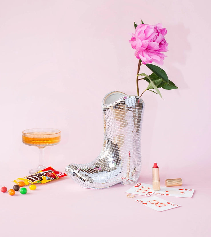 Santiago Disco Vase