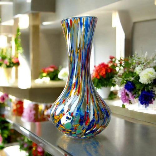 Arlecchino Large Glass Vase