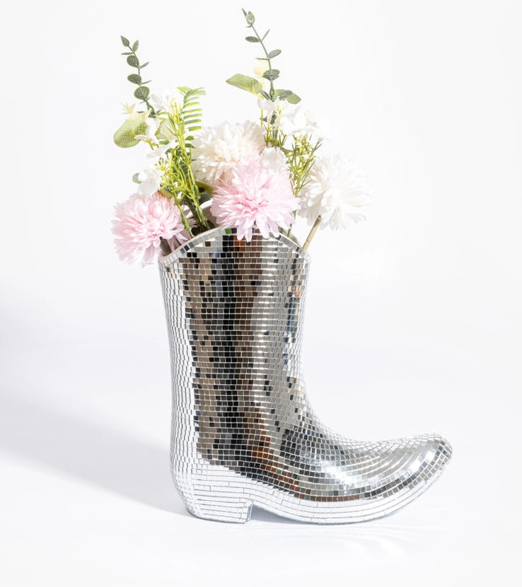 Santiago Disco Vase